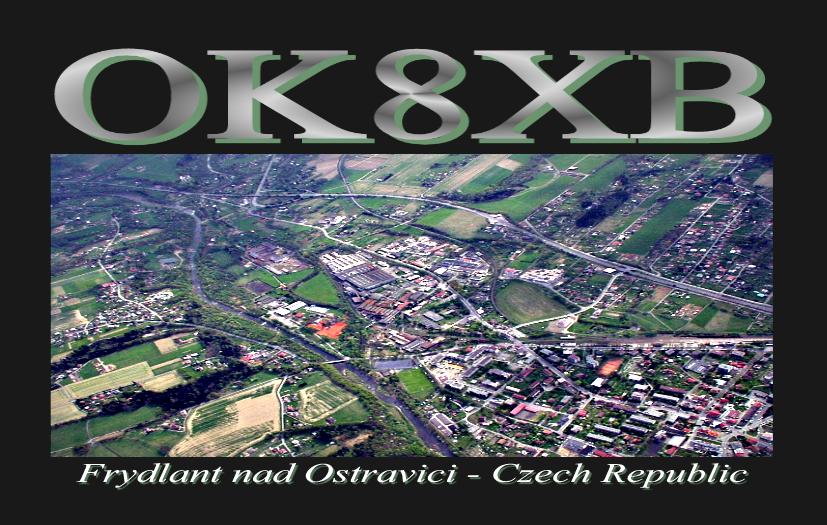 OK8XB QSL image.